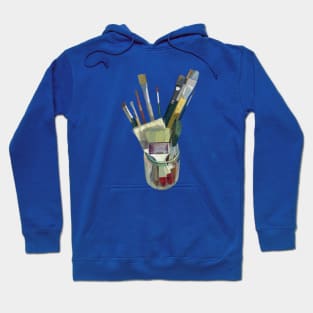 Artist's brushes Hoodie